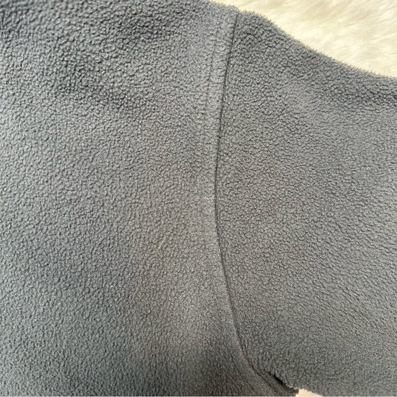 The North Face Fleece Jacket Zippered Fleece Grey & Yellow Size 5 - Picture 13 of 16
